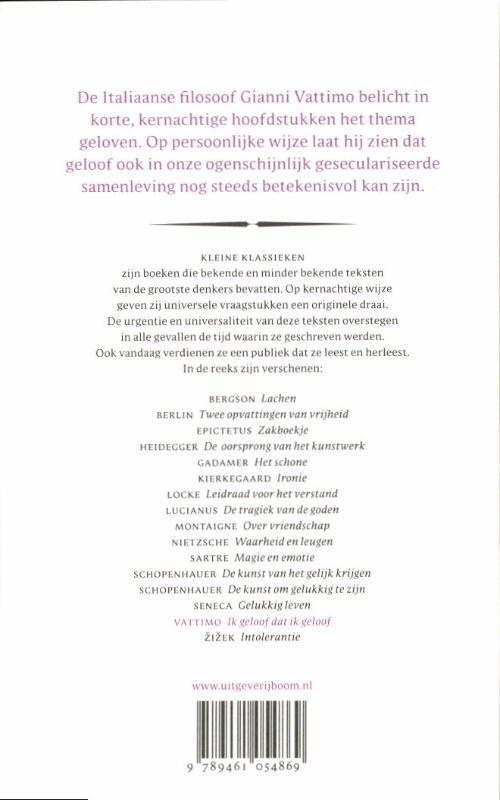 Ik geloof dat ik geloof