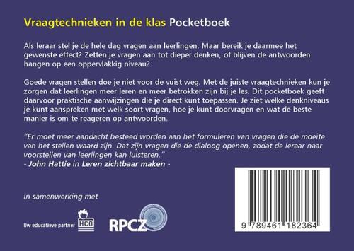 Vraagtechnieken in de klas