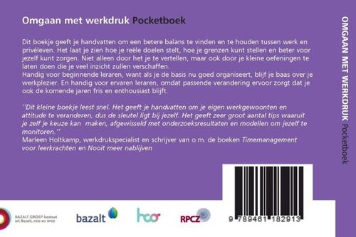 Omgaan met werkdruk pocketboek