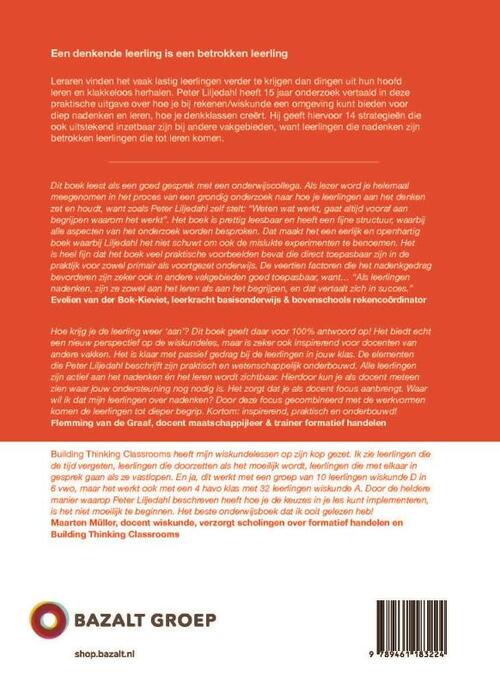Denkklassen creëren - Building Thinking Classrooms