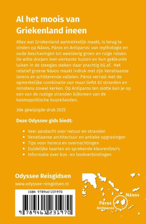 Náxos, Páros en Antíparos