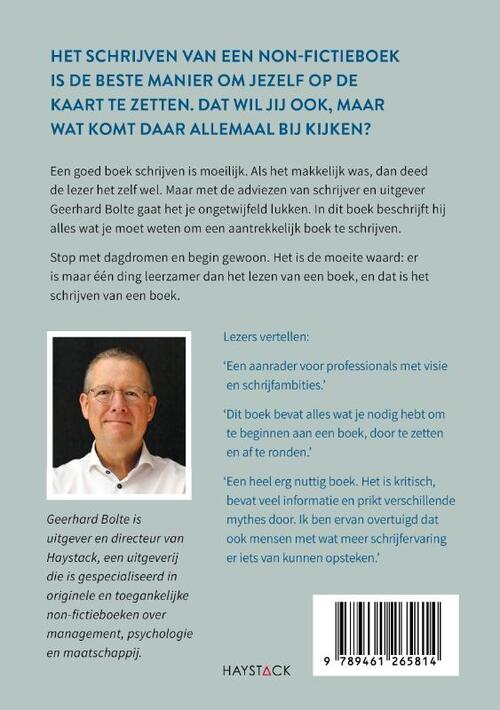 Waarom schrijf je geen boek?