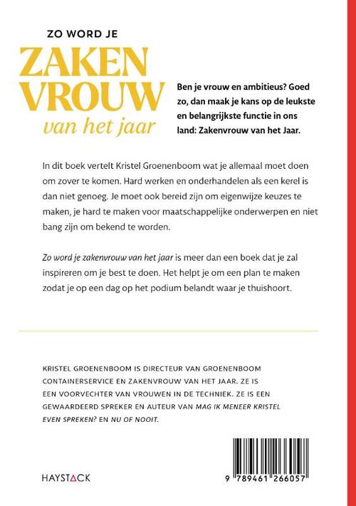 Zo word je zakenvrouw van het jaar