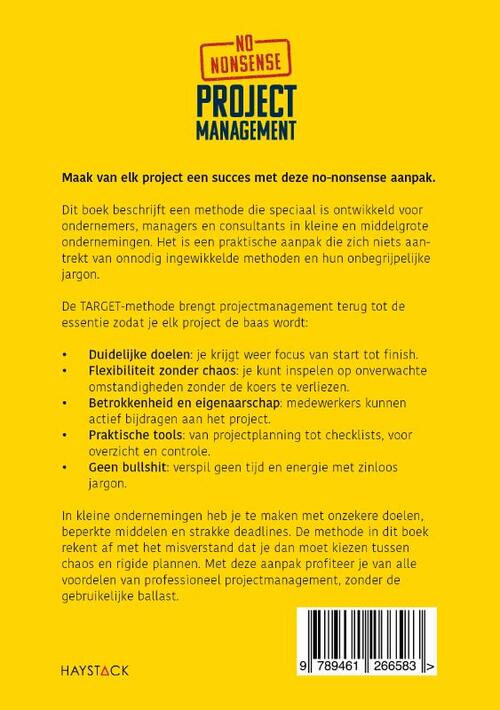 No-nonsense projectmanagement