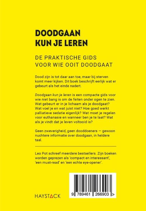 Doodgaan kun je leren