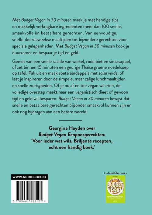 Budget Vegan in 30 minuten