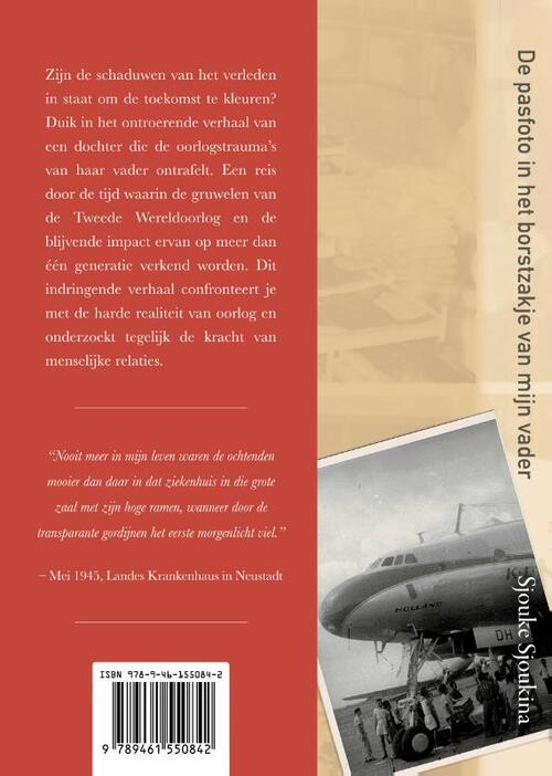 De pasfoto in het borstzakje van mijn vader