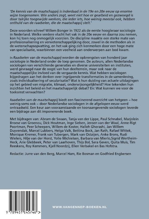 De raadselen van de maatschappij