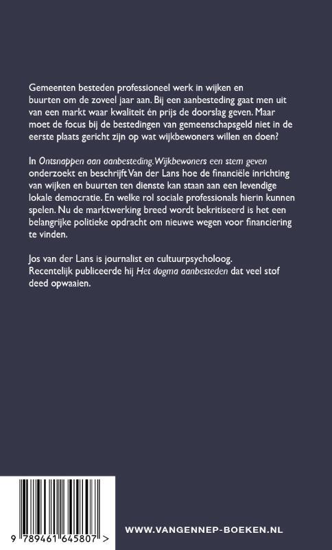 Ontsnappen aan aanbesteden