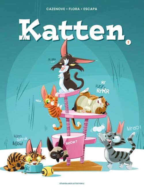 Katten, Christophe Cazenove Boek 9789462108851 Bruna