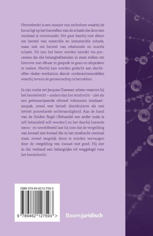 Herstelrecht: de kunst van een geëmancipeerde misdaadaanpak