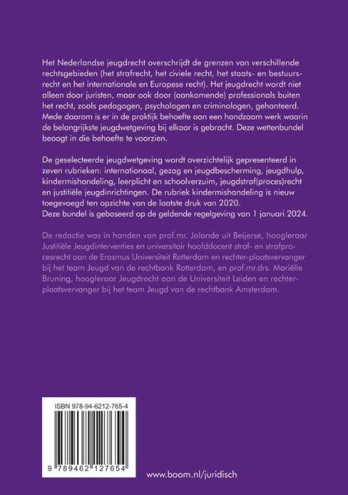 Wetgeving Jeugdrecht