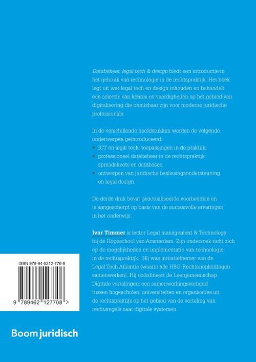 Databeheer, legal tech & design