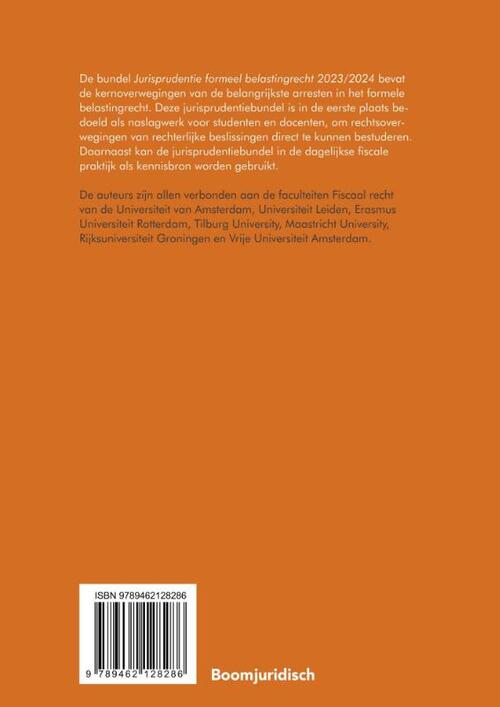 Jurisprudentie formeel belastingrecht