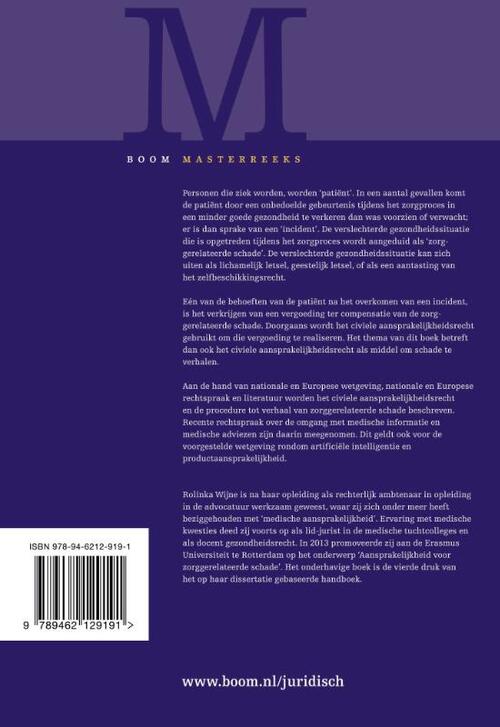 Aansprakelijkheid voor zorggerelateerde schade