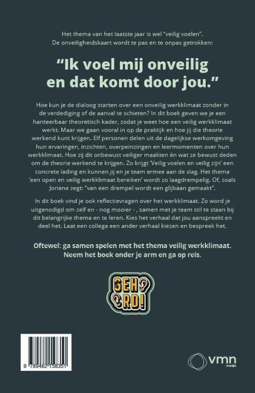 Veilig voelen, veilig zijn