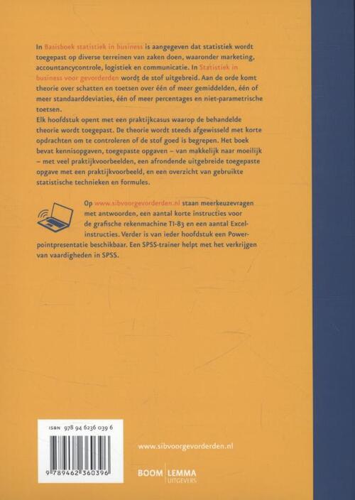 Statistiek in business voor gevorderden