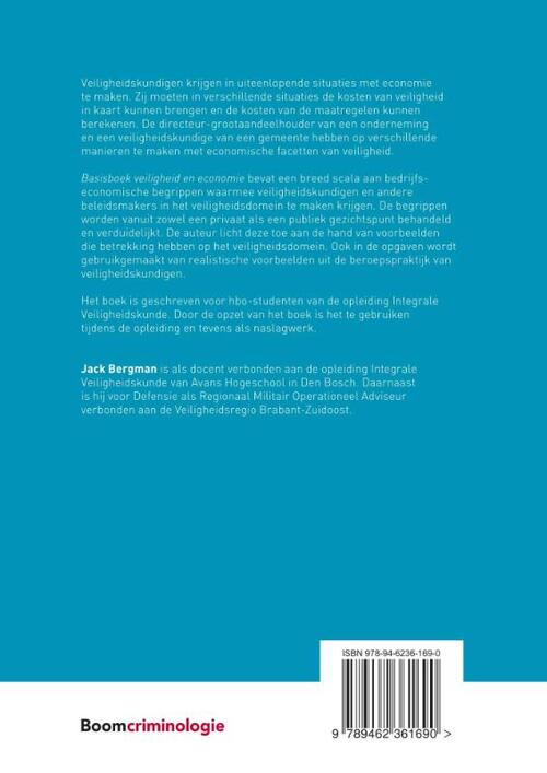 Basisboek veiligheid en economie