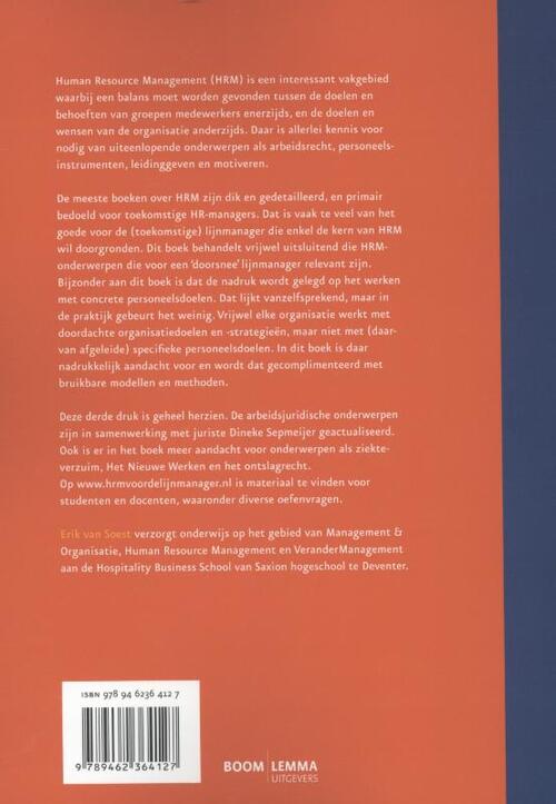 HRM voor de lijnmanager