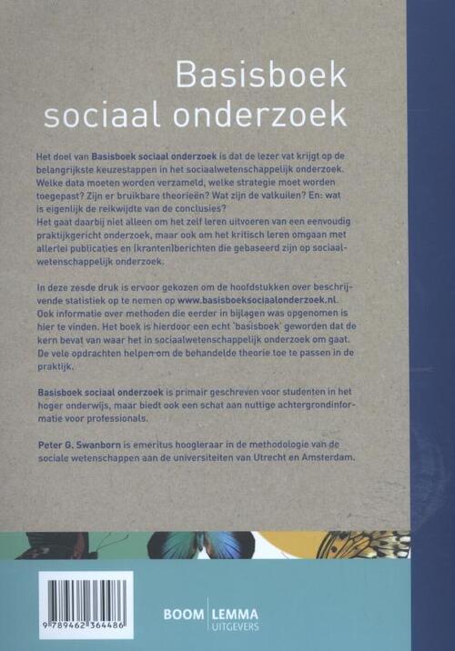 Basisboek sociaal onderzoek