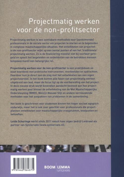 Projectmatig werken voor de non-profitsector