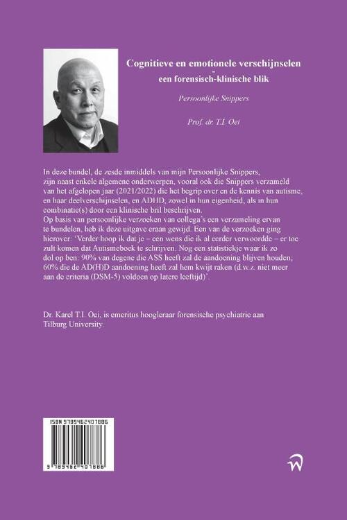 Cognitieve en emotionele verschijnselen – een forensisch-klinische blik