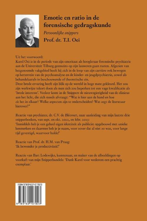 Emotie en ratio in de forensische gedragskunde