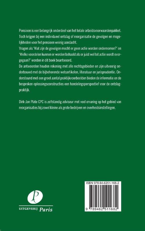 Pensioenoplossingen bij ontslag