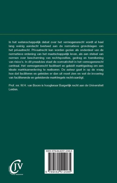 Norm en normativiteit in het vermogensrecht