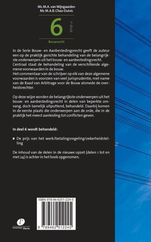 Bouw- en aanbestedingsrecht 6