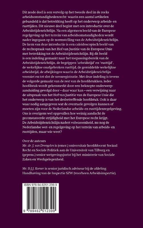 Arbeidstijdenrichtlijn nadert volwassenheid