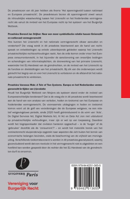 Het spanningsveld tussen nationaal en Europees privaatrecht