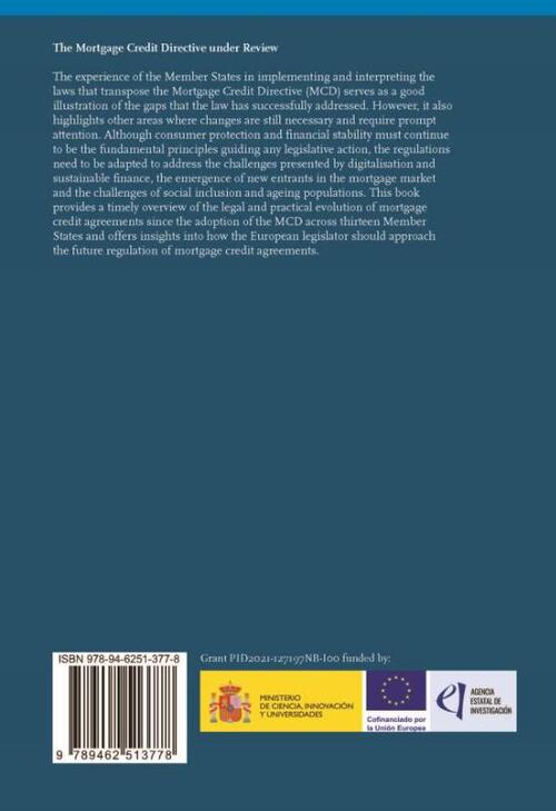 The Mortgage Credit Directive under Review