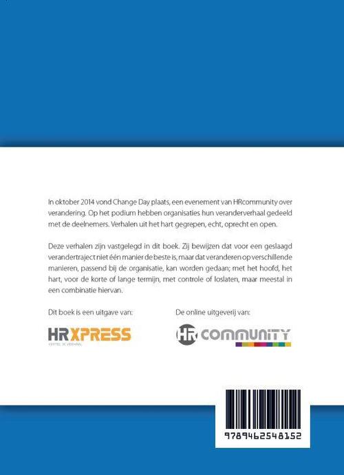 Het grote veranderverhalen boek