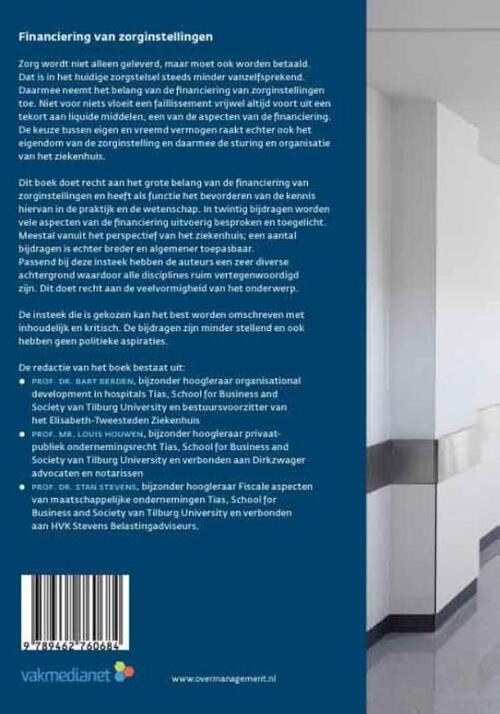 Financiering van zorginstellingen