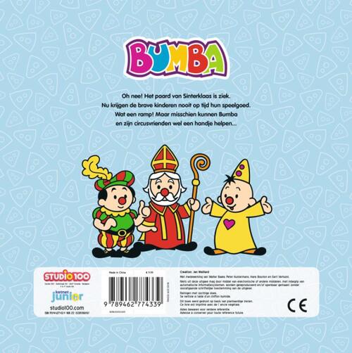 Bumba : kartonboek - De helpers van de Sint