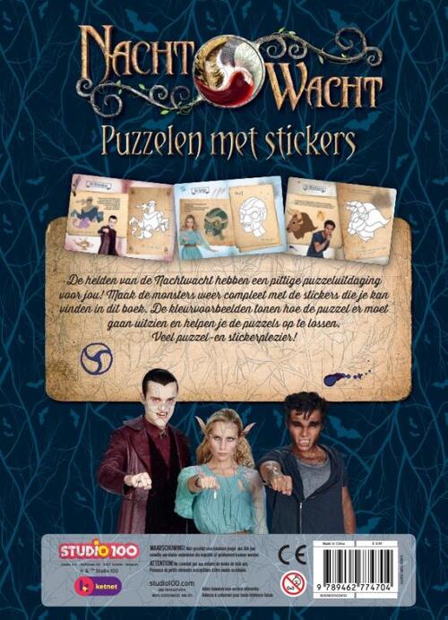 Nachtwacht Puzzelen Met Stickers