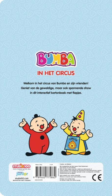 Bumba : kartonboek met (lang) - In circus, Studio 100 NV Boek | | Bruna