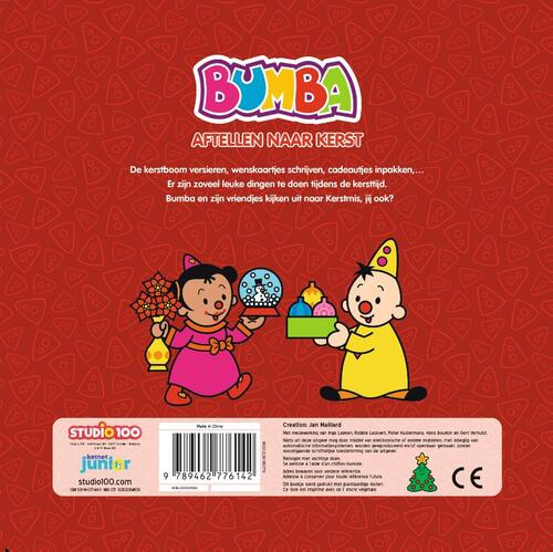 Bumba : kartonboek – Aftellen naar kerst