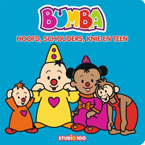 Bumba: Kartonboek - Hoofd, schouders, knie en teen
