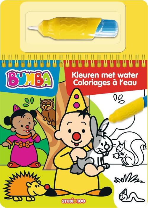 Bumba kleurboek - Kleuren met water dieren, Studio 100 | Spiraalgebonden 9789462776746 | Bruna