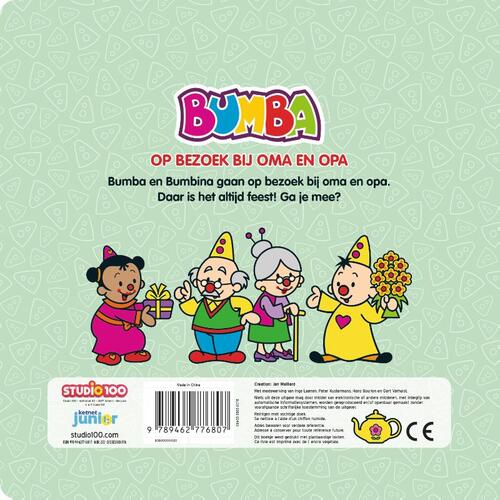 Bumba : kartonboek - Op bezoek bij oma en opa