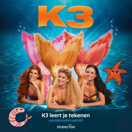 K3 leert je tekenen - Zeedieren