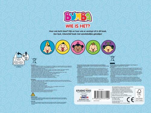 Bumba : geluidenboek - Wie is het?