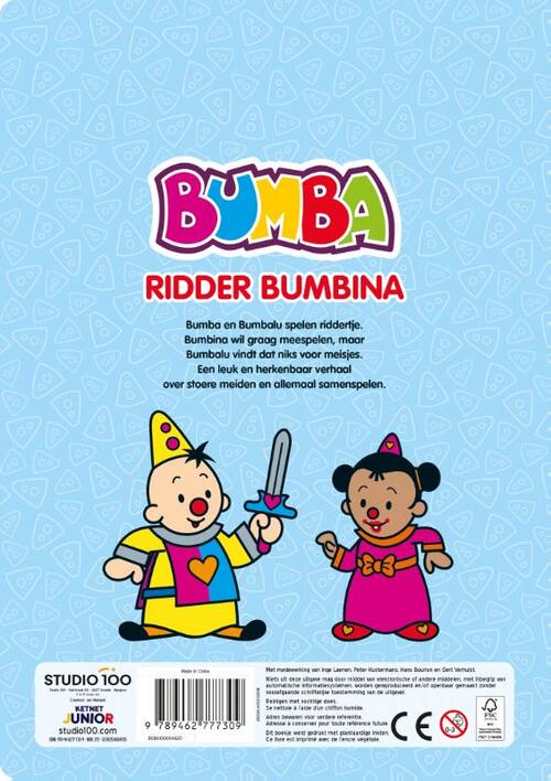 Bumba : kartonboek - Ridder Bumbina