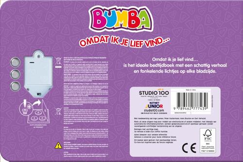 Lichtjesboek - Omdat ik je lief vind...