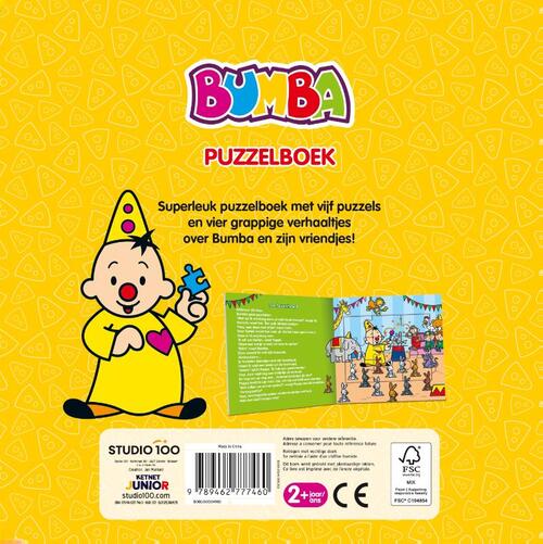 Bumba : puzzelboek - geel