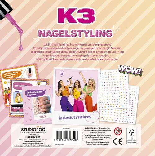 K3 : doeboek - Nageldesign
