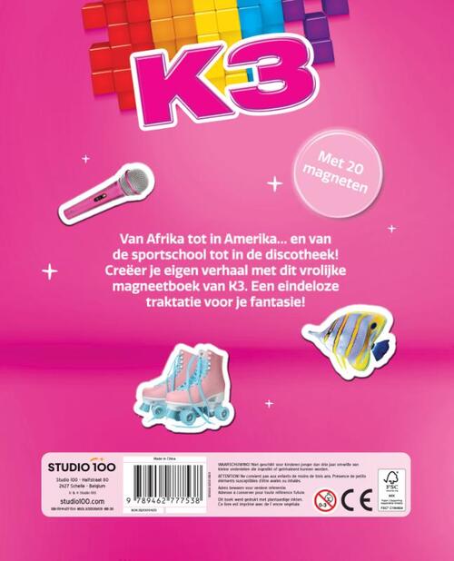 K3 : magneetboek