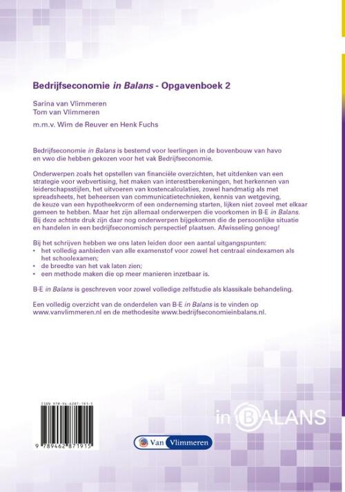 Bedrijfseconomie in Balans